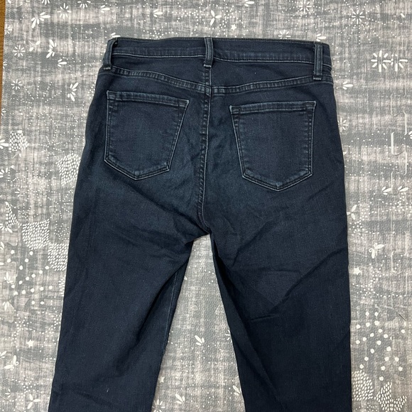 J Brand Dark Denim Jeans with Side Buttons - Picture 5 of 6